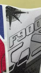 For F900GS F900 GS F 900 Adventure ADV Motorcycle Frosted Decals Tank Pad Gas Fuel Knee Protector Stickers 2024 2025 2026