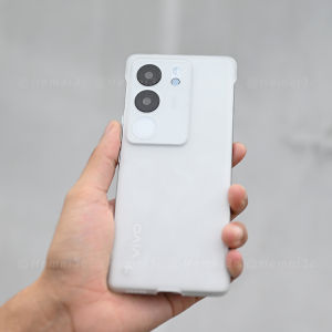 For Vivo V29 V27 V25 V23 Pro 5G Casing Matte Transparent No-frame Hard Back Phone Case Cover