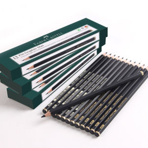 Faber-Castell Pitt Graphite Matte Sketch Pencil Professional Art Graphite 2B-14B Pencils For Writing Shading Black Lead Design Pencils Supplies