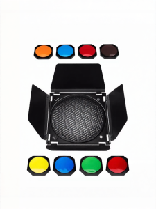 Falcon Eyes | Honeycomb Filter Four-leaf Baffle Light Diffuser Attachment