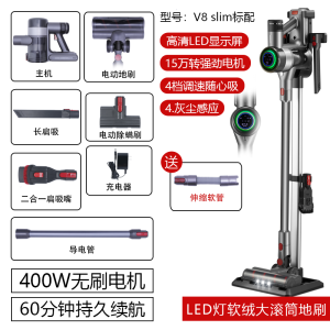 Libino Wireless Handheld Vacuum Cleaner for Home Use with Strong Suction Lightweight Portable with Integrated Dust Collection System