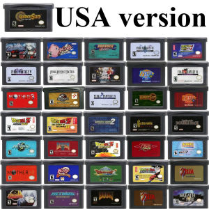 Bandai | 37 Styles USA GBA Video Game Cartridge 32 Bit Games Card Turbo Revival Klonoa Advance Wars Shining Soul Metal Slug Breath Fire