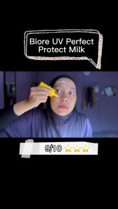 BIORE UV Sunscreen Perfect Milk Moisture Perfect Protect Milk Cool SPF50+ PA+++ 25ml