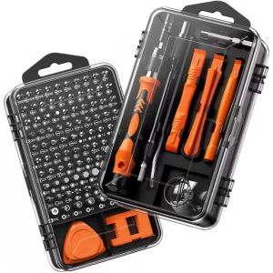 Bộ Tuốc Nơ Vít Chính Xác 115in1 Bộ Công Cụ Sửa Chữa Mini Đa Chức Năng Bằng Thép CRV Với Torx Triwing Cho Thiết Bị Điện Tử Màu Cam