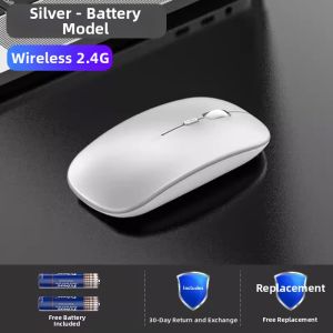 KUNYI | Wireless Bluetooth Dual Mode Silent Mouse for Women Office and Gaming