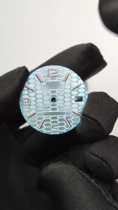 NH35 28.5mm dial Modified Watch Dial For NH35 4R35 china nh35 Movement Single Calendar Repair Replacement Watch Face date BGW9