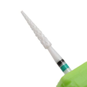 1Pcs Long Ceramic Nail Drill Bit – Cuticle Remover Step Design Gel Removal & Dead Skin Cleaning 3/32” Shank