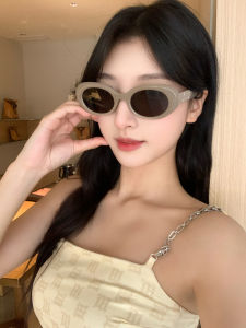 แว่นกันแดดทรงตาแมวสไตล์เกาหลีสำหรับผู้ชายและผู้หญิง ทรงเรโทร ทรงกลม แฟชั่นสตรีท แว่นกันแดดทรงเรโทรสำหรับคู่รักและเพื่อนที่ทันสมัย