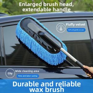 ZHUOLESHI | Extendable Car Washing Brush Duster Bendable Rod