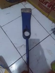 promo ganco tanah bahan baja polos asli ganco bolak balik blencong wolak walik alat gali tanah keras