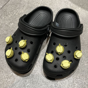 Phụ Kiện Giày Crocs Hình Quả Dứa Phụ Kiện Giày Đế Bằng Nữ Trang Trí Hoa Phụ Kiện Giày Mùa Hè 2024 Sản Xuất Tại Trung Quốc