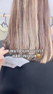 IOS SHOP CARLA MINI DRESS POLYESTER KASUAL KANTOR WANITA KOREAN STYLE