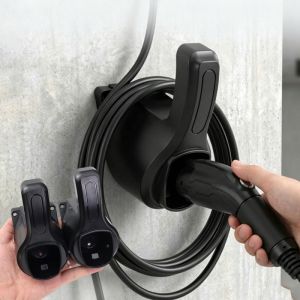 For Tesla Charging Cables Wall Mount Charger Plug Holder Portable Electric Vehicle Charger Plug Holder