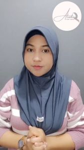 Hijab Instan Bergo | Daily Hijab instan | Hijab instan Jersey Terbaru BISA COD