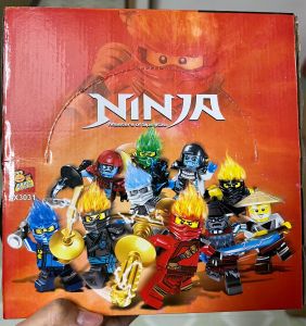 Lắp ráp minifigure ninja cho bé SX3031 trọn bộ 10 mẫu