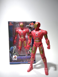 Mainan Figure Ironman 15cm Lampu LED
