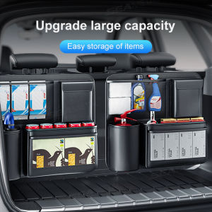 SEAMETAL Trunk Storage Bag Rear Seat Storage Bag Hangs In The Trunk Car Rear Seat Storage Bag