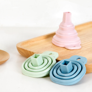MaxPlus Foldable Silicone Funnel Hopper Oil Liquid Filling Tools Kitchen Supplies