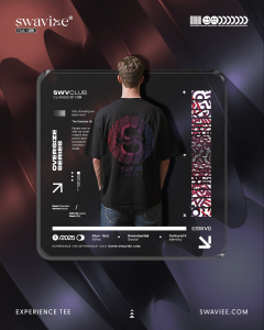 SWAVIEE Oversize Tshirt Oliver Black