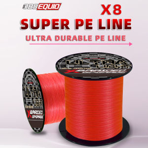 New YGKX 8 Strand Fishing Line 300m/500/1000m Japan PE Braided Super Strong Japan PE Braided Fishing Line Floating Red Color