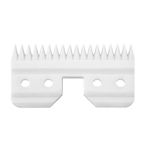 Pet Dog Grooming Replacement Ceramic Blade for Oster Fast Feed Clipper & A5 Series for Andis 18 Teeth Detachable Ceramic Blade