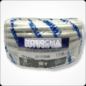 Kabel Listrik Serabut NYMHY 2x1.5 mm 2x2.5 mm 50M LOTUSKU 2x15mm 2x25mm 50Meter SNI