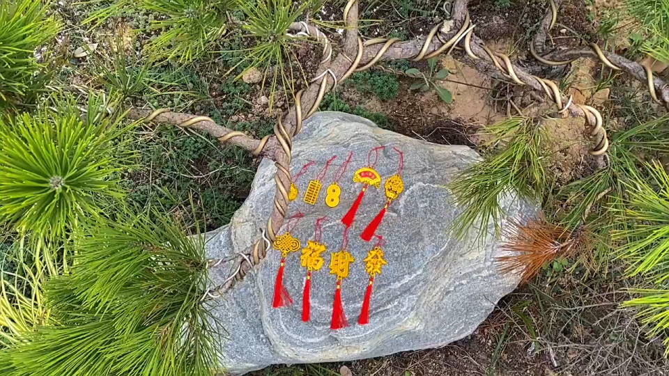 【2026  】2026 Spring Festival Small Pendant Golden Ingot Hanging String Decoration Car Decoration Fortune Tree Pendant