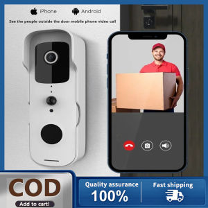 Video doorbell home WIFI wireless doorbell smart face video intercom outdoor doorbell HD 1080P doorbell