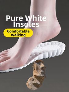 FASHEHAN | White Comfortable Soft Bottom Shoes Insoles All Season