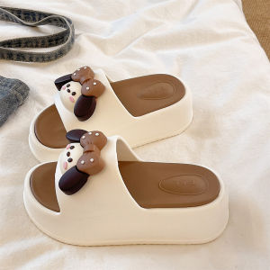 Thick Sole Increase Height Slip-resistant Cute Slippers for Girls