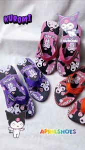 Sandal Anak Perempuan Terbaru Kuromi Webing