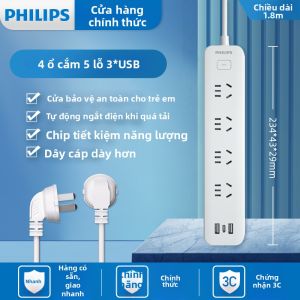 Philips | Ổ Cắm Đa Năng Cho Ký Túc Xá