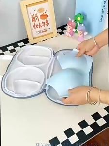 JOS1564 Washing Bag Kantong BH Sarung Tempat Bra Pakaian Dalam Jaring Mesin Cuci
