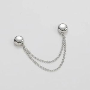 Magnetic Chain Buckle Pants Clip Adjustable Trouser Leg Buckle No Sew Clothing Clip Metal Snap Ring Sewing Supplies