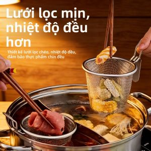 JI-TOP | Hot Pot Stainless Steel Filter Ladle