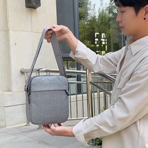 Túi đeo chéo nam nữ vải chống nước nhiều ngăn tiện dụng