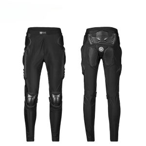 Motorcycle Armor Trousers Motocross Pants Long Armor Knee Crotch Hip Protection Motorbike Riding Racing Equipment Shorts