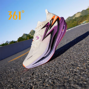 [20KM+] 361 Degrees Flame 4 รองเท้าวิ่งมาราธอนมืออาชีพ เปลวไฟ PB รองเท้ากีฬาดูดซับแรงกระแทกแผ่นรองคาร์บอน รองเท้าวิ่ง 672512205