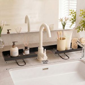 WEIMEIYUAN | No-Drill Rotatable Bathroom Shelf