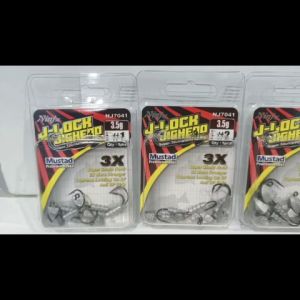 💥💥 NINJA 3X MORE STRONGER J-LOCK JIG HEAD NJ7041