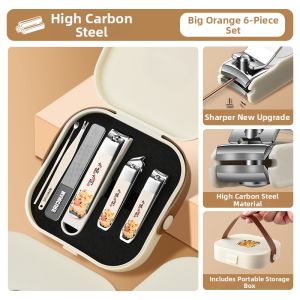 BAKULI | Anti-splatter Portable Nail Clippers Set