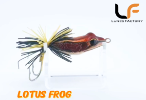 LURESFACTORY - TR LOTUS FROG 5cm 10.5g HARDBODY LURE SNAKEHEAD TOPWATER