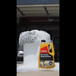 Mothers Carnauba Wash & Wax Cleans Shine Protects 64oz 1892ml US Imports