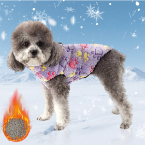 Winter Dog Clothes Small Medium Large Dogs Warm Pet Jacket Windproof Puppy Vest Cute Soft Fleece Pets Coat Yorkshire Pug Outfits