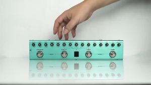 M-VAVE | M-VAVE Tank-G Guitar Multi-effects Pedal Processor 36 Presets 9 Preamp Slots 8 IR Cab Slots 3 Modulation/Delay/Reverb