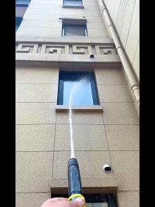 BenMaxx หัวฉีดน้ำแรงดันสูง วัสดุโลหะผสม น้ำไม้ปรับสูง สำหรับรดน้ำต้นไม้ ล้างรถ