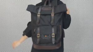 JAM SESSION BLACK |ManNeedMe x URBAN| Tas Ransel Punggung Pria Wanita Tas Backpack