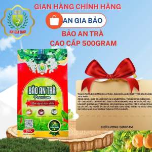 Bảo An Trà Cao Cấp 500gram | - Thương hiệu chính hãng | - Đóng gói 500gram | - Hộp quà tặng | - Cảnh quan thiên nhiên xanh mát