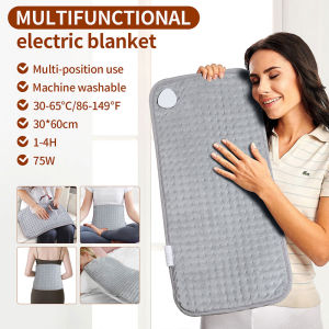30*60cm Electric Heating Pad 9 Levels Heated Hot Compress Blanket Washable Winter Warmer Mat Heater For Back Neck Shoulder Legs