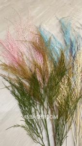 BUNGA ARTIFICIAL SERABUT KERING ELASTIS JUMBO BUNGA PLASTIK HIASAN DEKORASI WEDDING AESTHETIC B8479